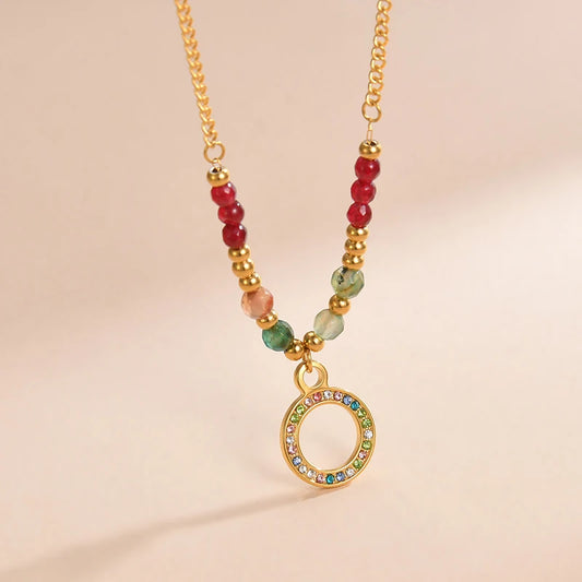 Collier Bohème Perles Colorées